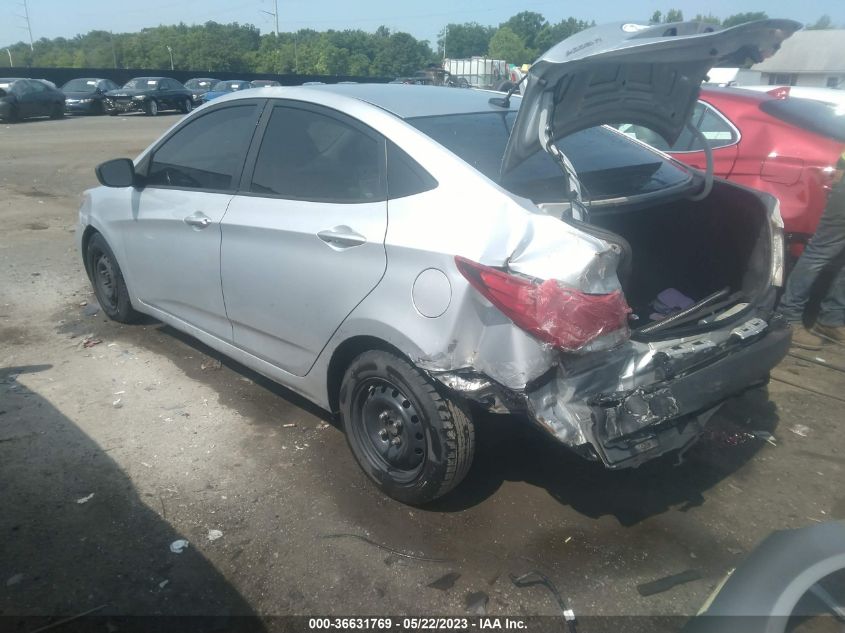 2016 HYUNDAI ACCENT SE - KMHCT4AE2GU002174