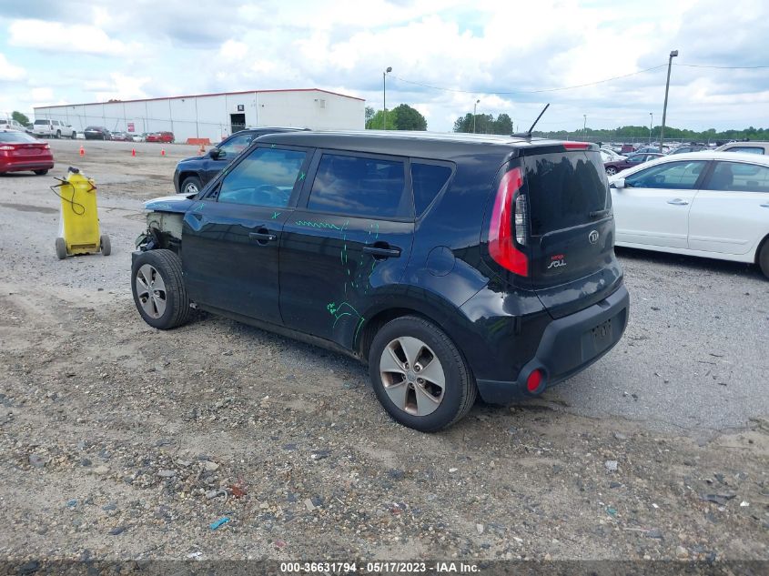2016 KIA SOUL BASE - KNDJN2A27G7317034