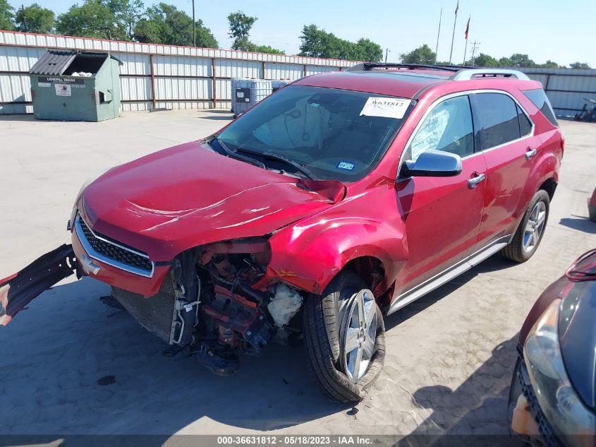 2014 CHEVROLET EQUINOX LTZ - 1GNALDEK4EZ122576