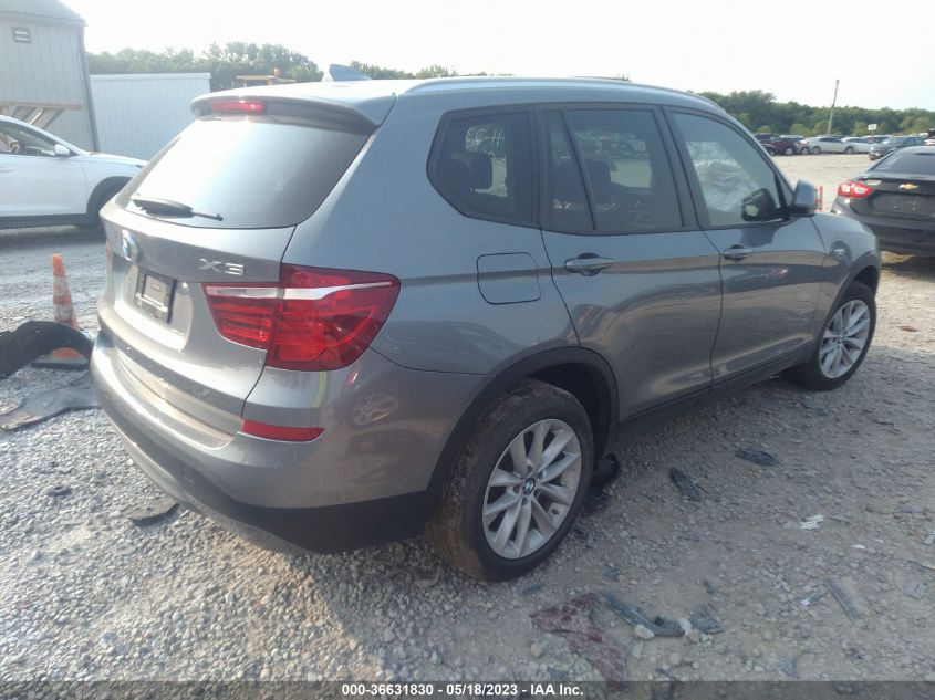 2016 BMW X3 XDRIVE28I - 5UXWX9C59G0D92294