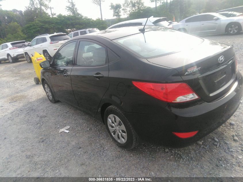 2016 HYUNDAI ACCENT SE - KMHCT4AE9GU160799