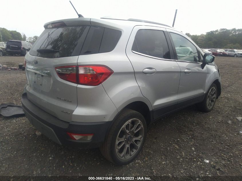 2020 FORD ECOSPORT TITANIUM - MAJ6S3KLXLC327463