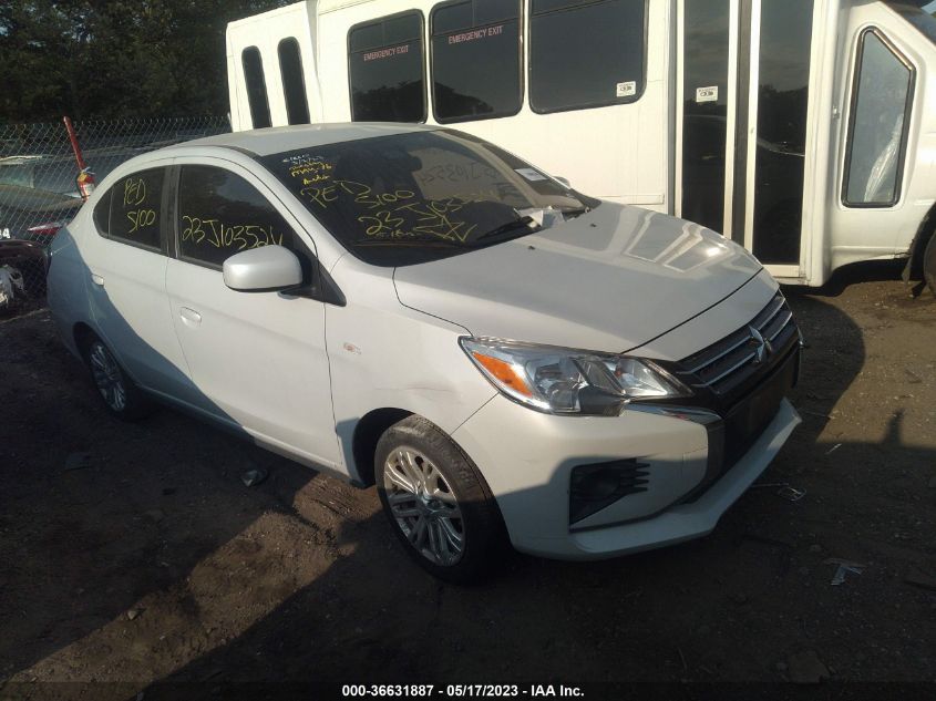 2021 MITSUBISHI MIRAGE G4 ES/LE/CARBONITE EDITION - ML32FUFJ7MHF06839