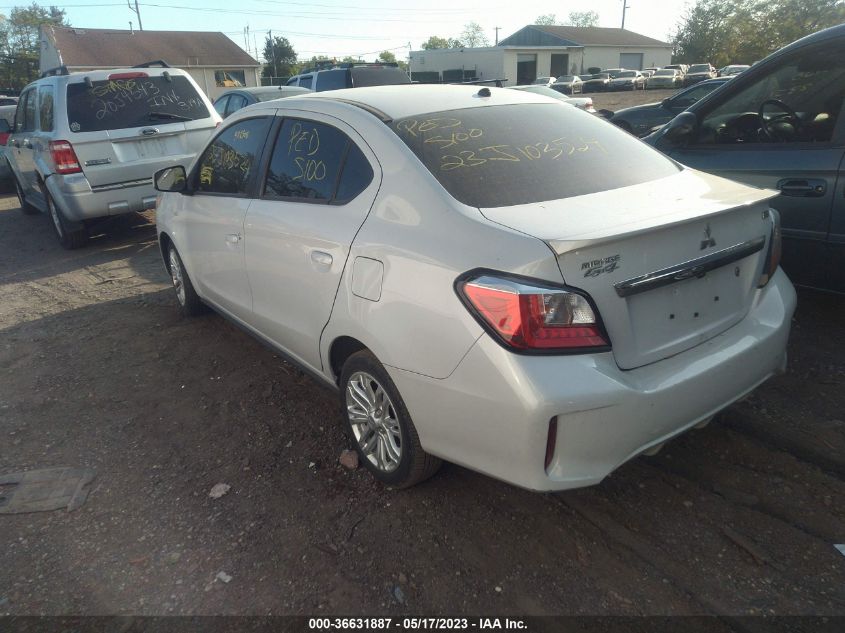 2021 MITSUBISHI MIRAGE G4 ES/LE/CARBONITE EDITION - ML32FUFJ7MHF06839