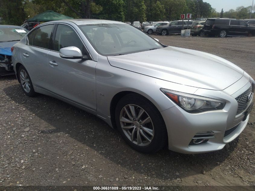 2016 INFINITI Q50 3.0T PREMIUM - JN1EV7AR3GM340696