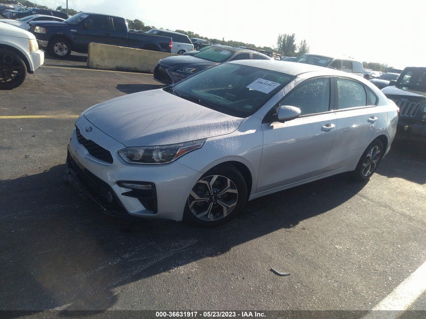 VIN 3KPF24AD4ME345686 2021 KIA FORTE LXS