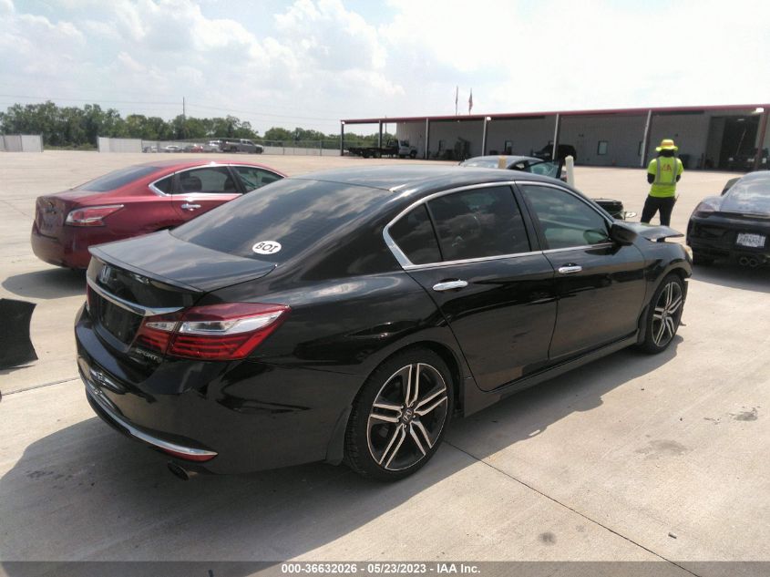 2017 HONDA ACCORD SEDAN SPORT - 1HGCR2F58HA112022