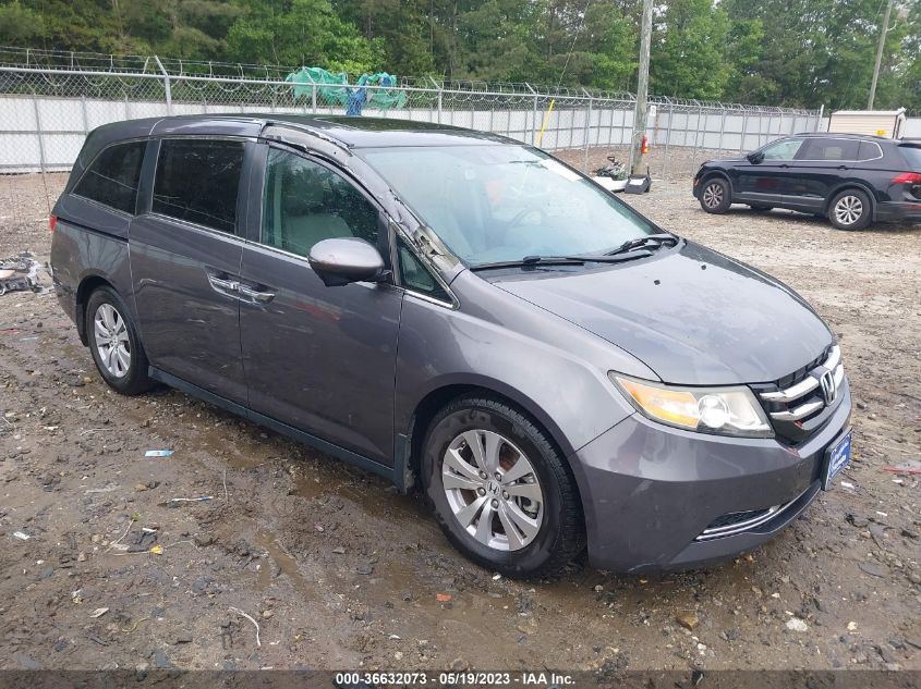 2016 HONDA ODYSSEY EX-L - 5FNRL5H64GB002012