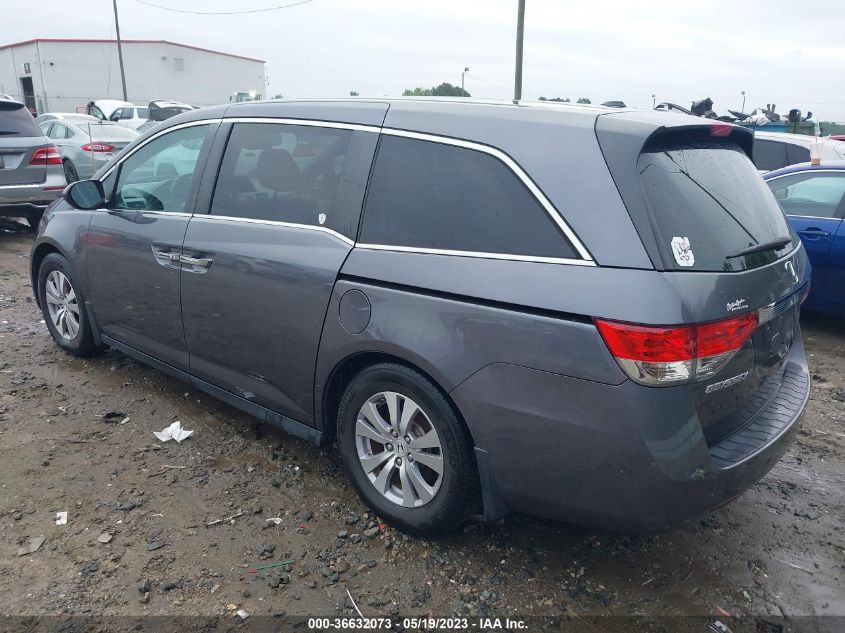 2016 HONDA ODYSSEY EX-L - 5FNRL5H64GB002012