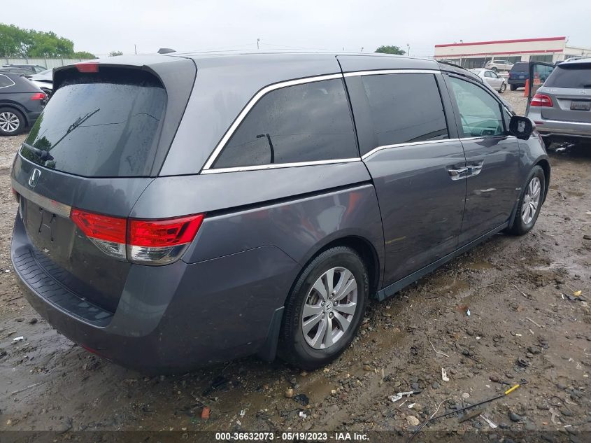 2016 HONDA ODYSSEY EX-L - 5FNRL5H64GB002012