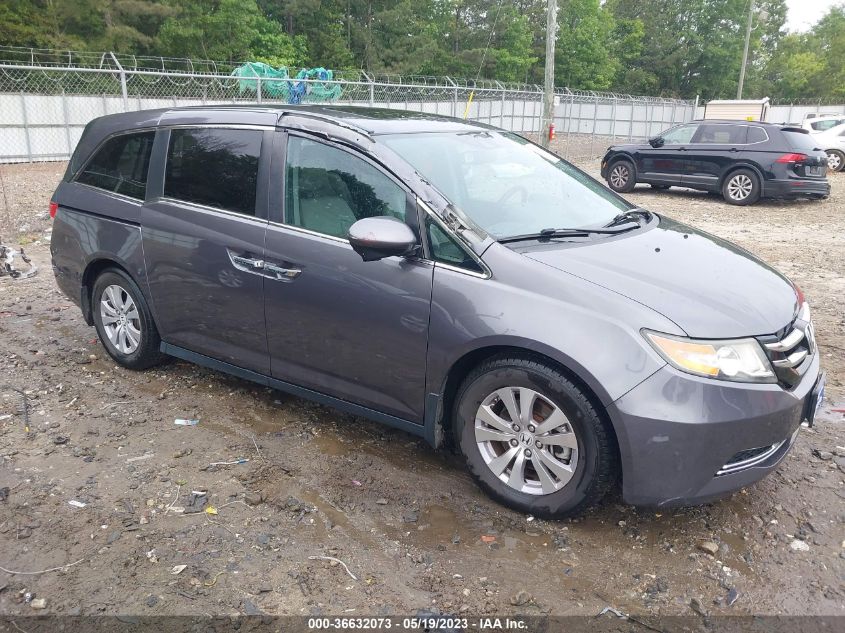 2016 HONDA ODYSSEY EX-L - 5FNRL5H64GB002012