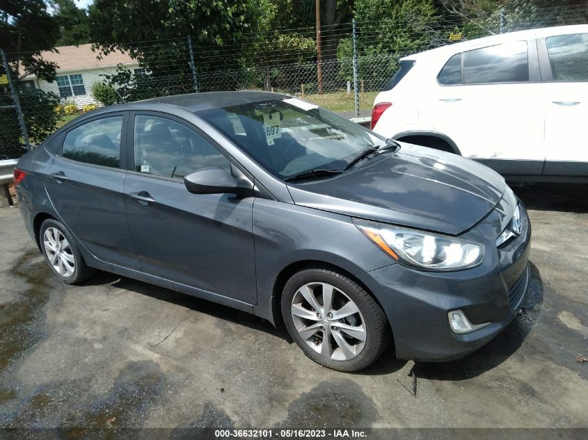 2013 HYUNDAI ACCENT GLS - KMHCU4AE8DU284846