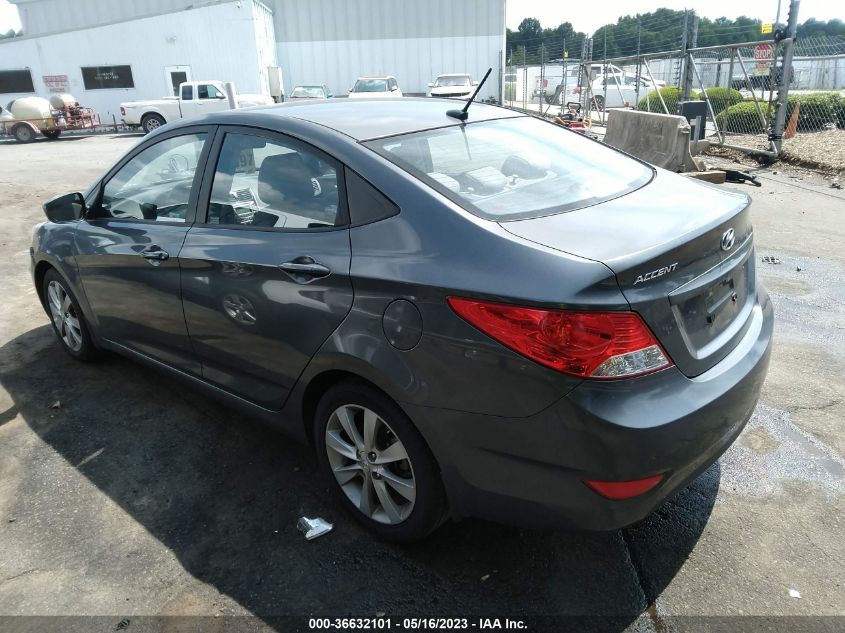 2013 HYUNDAI ACCENT GLS - KMHCU4AE8DU284846