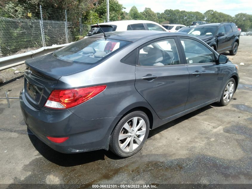 2013 HYUNDAI ACCENT GLS - KMHCU4AE8DU284846