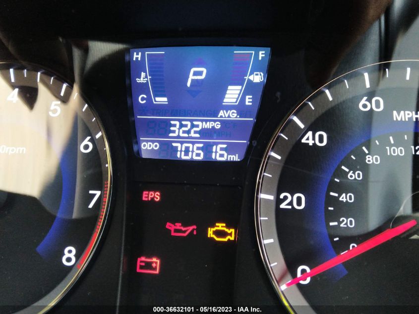 2013 HYUNDAI ACCENT GLS - KMHCU4AE8DU284846