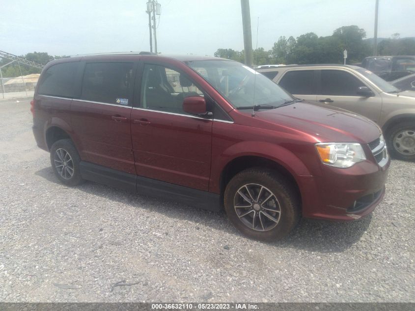 2017 DODGE GRAND CARAVAN SXT - 2C4RDGCG9HR760331