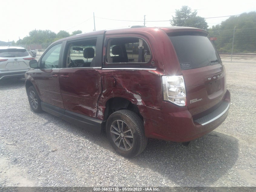 VIN 2C4RDGCG9HR760331 2017 DODGE GRAND CARAVAN SXT