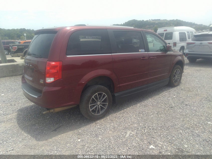 VIN 2C4RDGCG9HR760331 2017 DODGE GRAND CARAVAN SXT