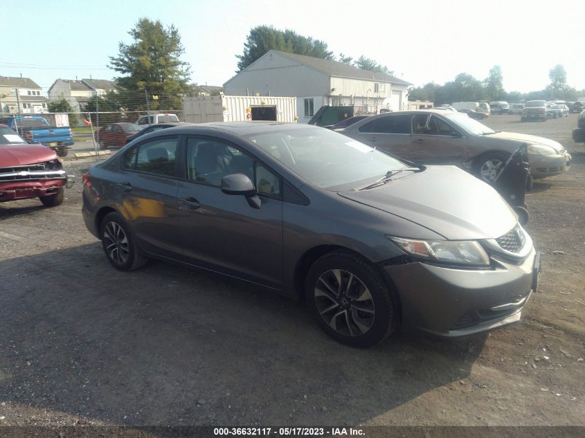 2013 HONDA CIVIC SDN EX - 19XFB2F80DE268072