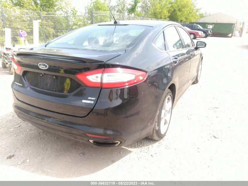 2016 FORD FUSION SE - 3FA6P0T90GR126827