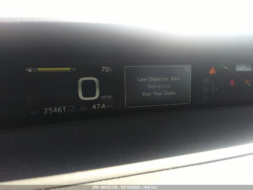 2018 TOYOTA PRIUS TWO/TWO ECO/THREE - JTDKBRFU4J3604331
