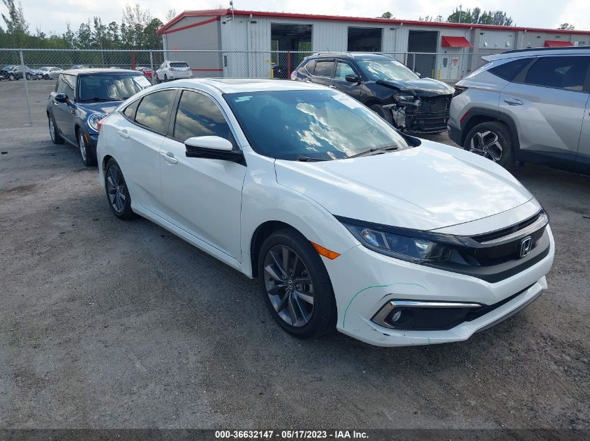 2021 HONDA CIVIC SEDAN EX - 19XFC1F3XME011674
