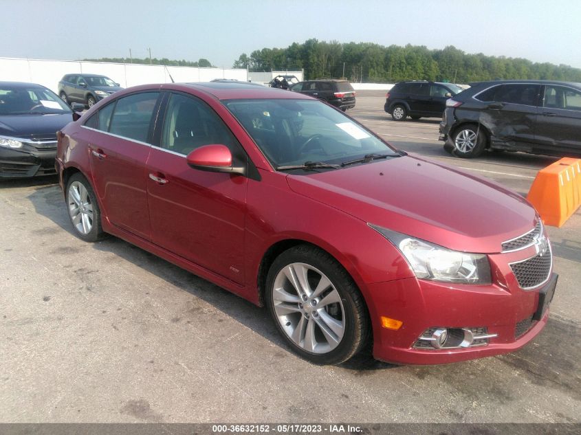 2014 CHEVROLET CRUZE LTZ - 1G1PG5SB1E7185124