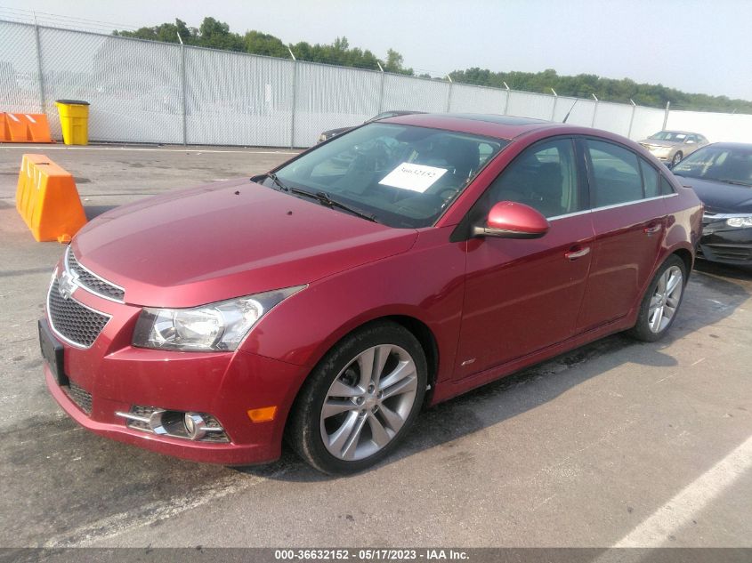 2014 CHEVROLET CRUZE LTZ - 1G1PG5SB1E7185124