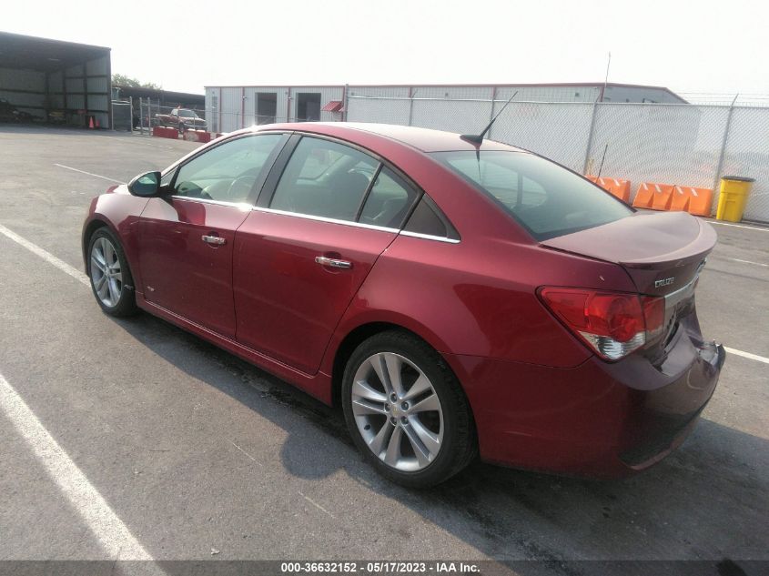 2014 CHEVROLET CRUZE LTZ - 1G1PG5SB1E7185124