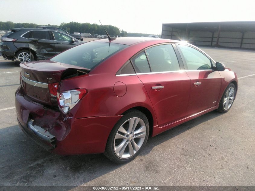 2014 CHEVROLET CRUZE LTZ - 1G1PG5SB1E7185124