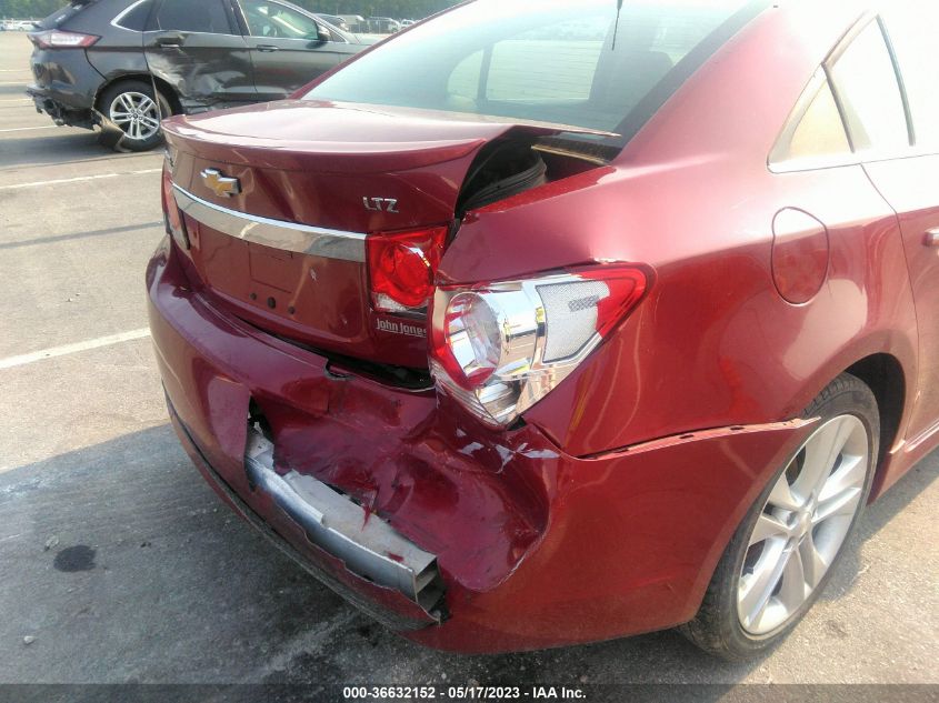 2014 CHEVROLET CRUZE LTZ - 1G1PG5SB1E7185124