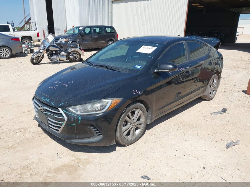 VIN KMHD84LF6HU102436 2017 HYUNDAI ELANTRA SE