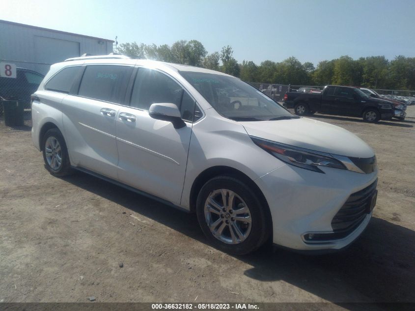 2021 TOYOTA SIENNA LIMITED/PLATINUM - 5TDESKFC5MS006800