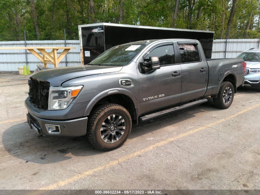 2016 NISSAN TITAN XD S/SV/PRO-4X/SL 1N6BA1F40GN500806