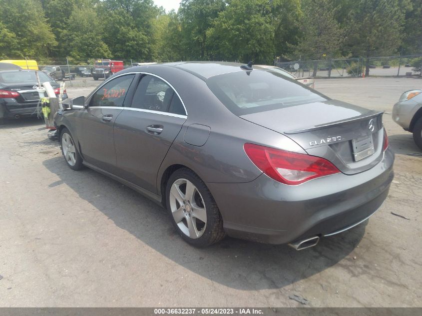 2015 MERCEDES-BENZ CLA-CLASS CLA 250 - WDDSJ4GB8FN274228