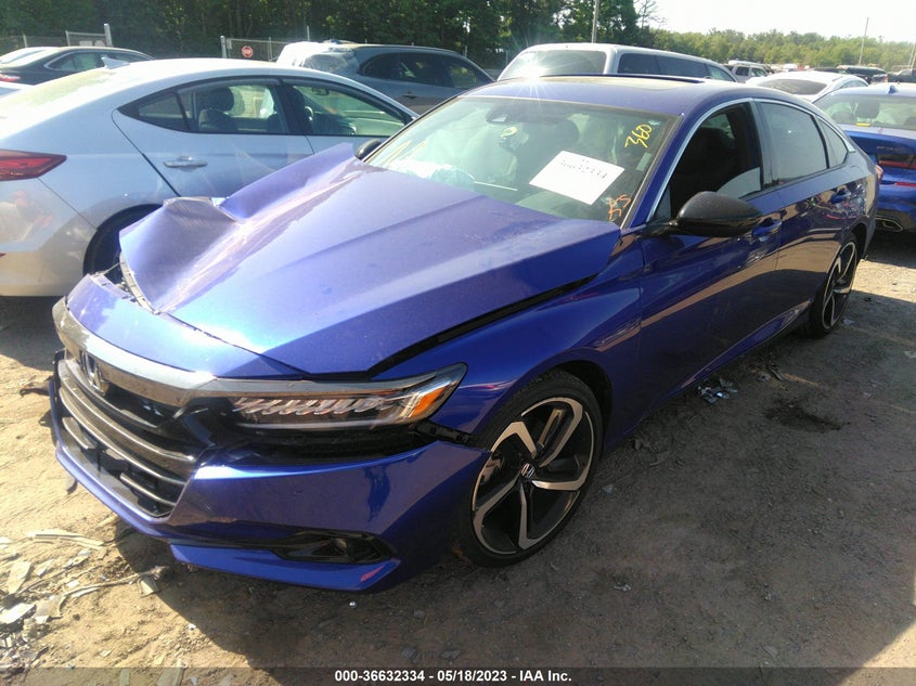 VIN 1HGCV2F33MA023656 2021 HONDA ACCORD SEDAN SPORT