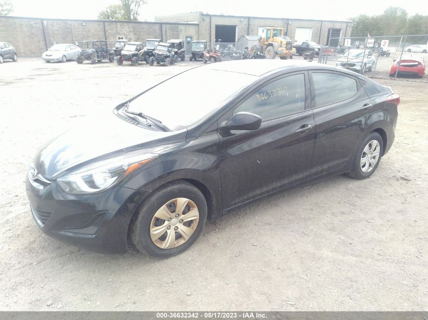 2016 HYUNDAI ELANTRA SE - 5NPDH4AE8GH759178