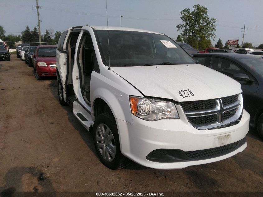 2017 DODGE GRAND CARAVAN SE - 2C4RDGBGXHR834759