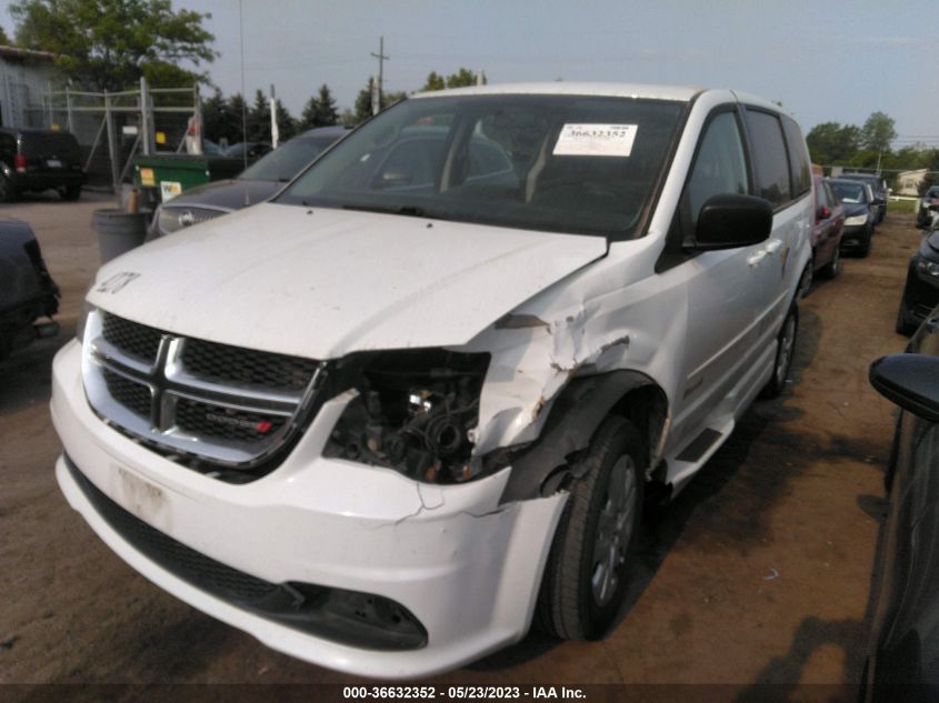 2017 DODGE GRAND CARAVAN SE - 2C4RDGBGXHR834759