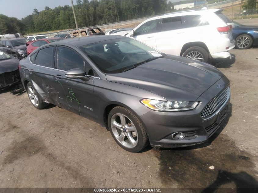 2014 FORD FUSION SE HYBRID - 3FA6P0LU4ER219531