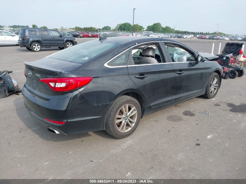 2016 HYUNDAI SONATA 2.4L SE - 5NPE24AF5GH366401