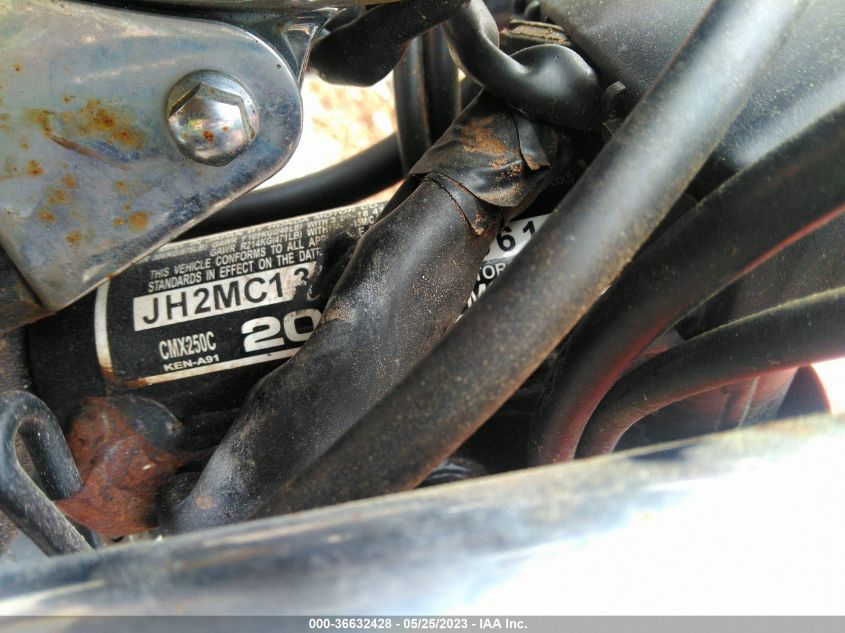 2005 HONDA CMX250 C JH2MC13085K106614