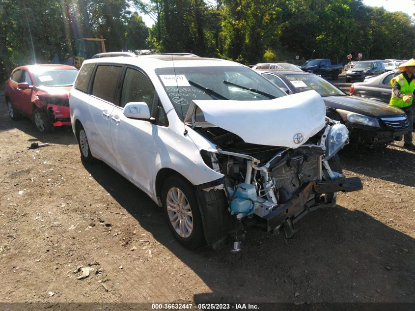 2013 TOYOTA SIENNA XLE AAS/XLE/LTD - 5TDYK3DC4DS361558