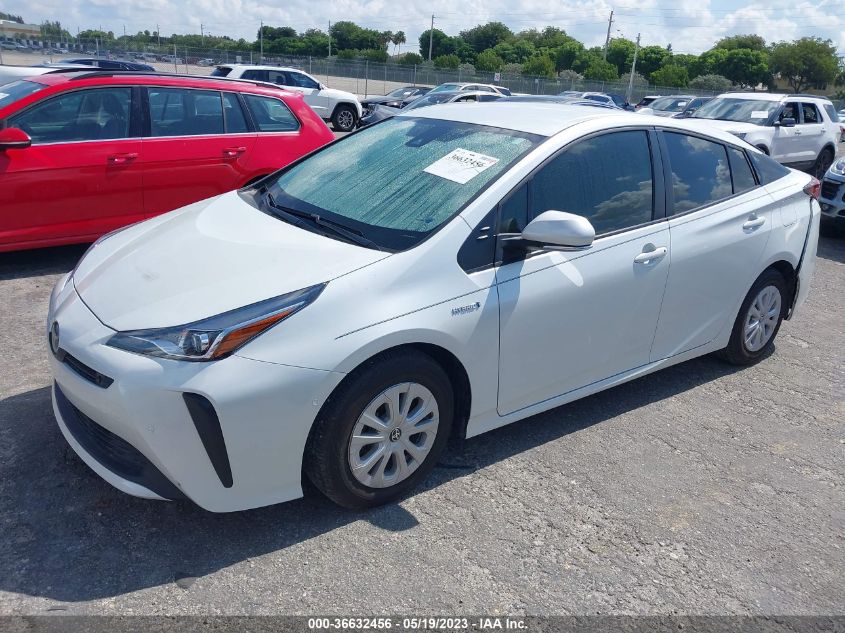 2022 TOYOTA PRIUS L - JTDKAMFU0N3170839