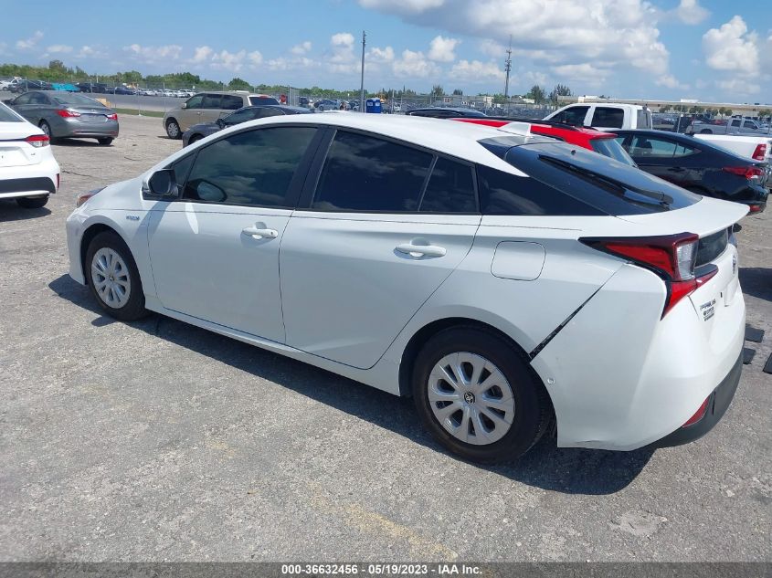 2022 TOYOTA PRIUS L - JTDKAMFU0N3170839