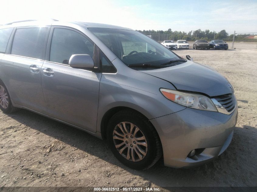 2015 TOYOTA SIENNA XLE/XLE AAS/LTD - 5TDYK3DC5FS531963