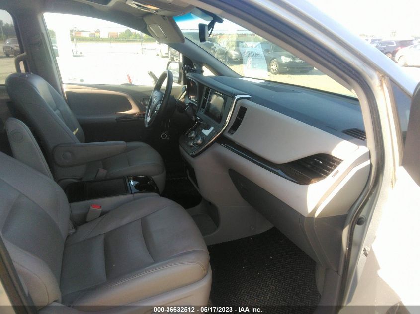 2015 TOYOTA SIENNA XLE/XLE AAS/LTD - 5TDYK3DC5FS531963