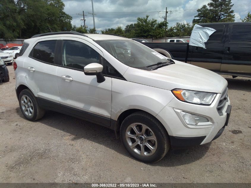 2018 FORD ECOSPORT SE - MAJ6P1UL9JC197062
