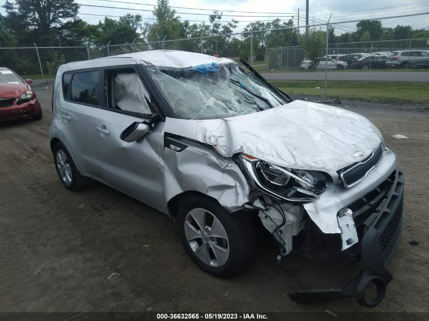2014 KIA SOUL BASE - KNDJN2A24E7700734