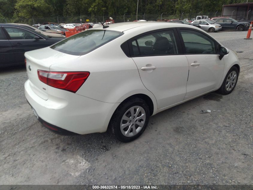 2013 KIA RIO LX - KNADM4A34D6148724